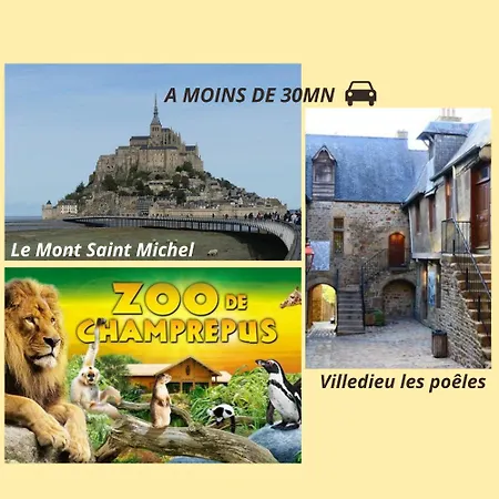 Sejour Bien-etre Et Saveurs Bio, Au Calme Avec Vue Sur La Vallee, Pres Du Mont Saint Michel Bed & Breakfast Braffais